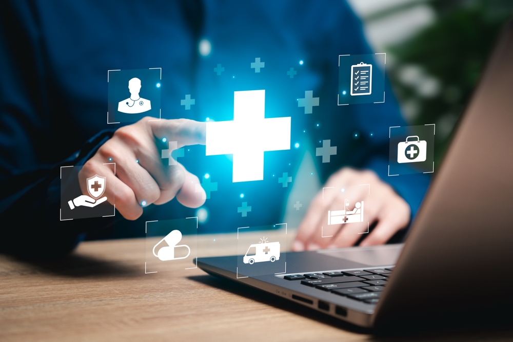 Healthcare professionals collaborating